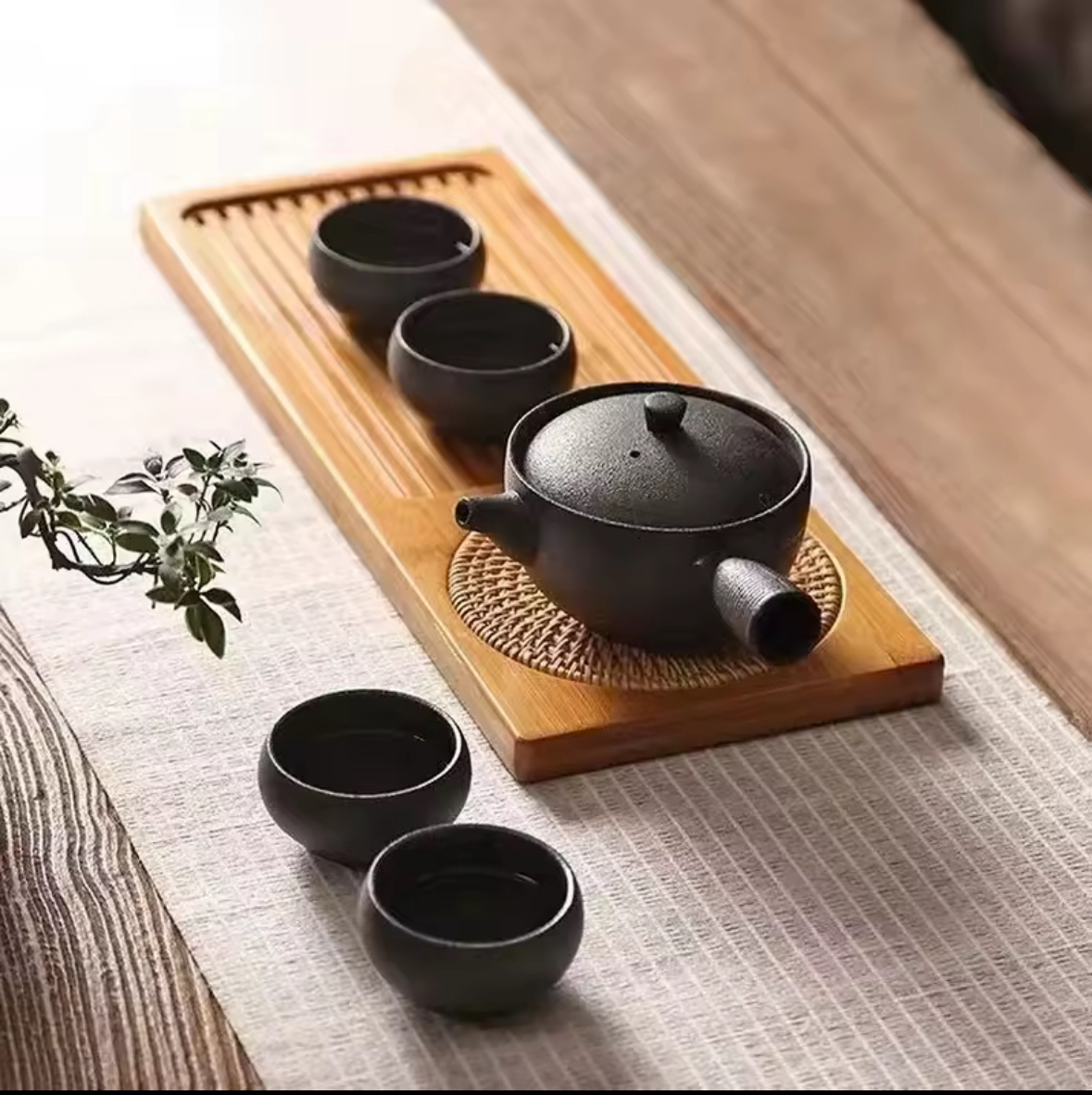 Bamboo Tea Table